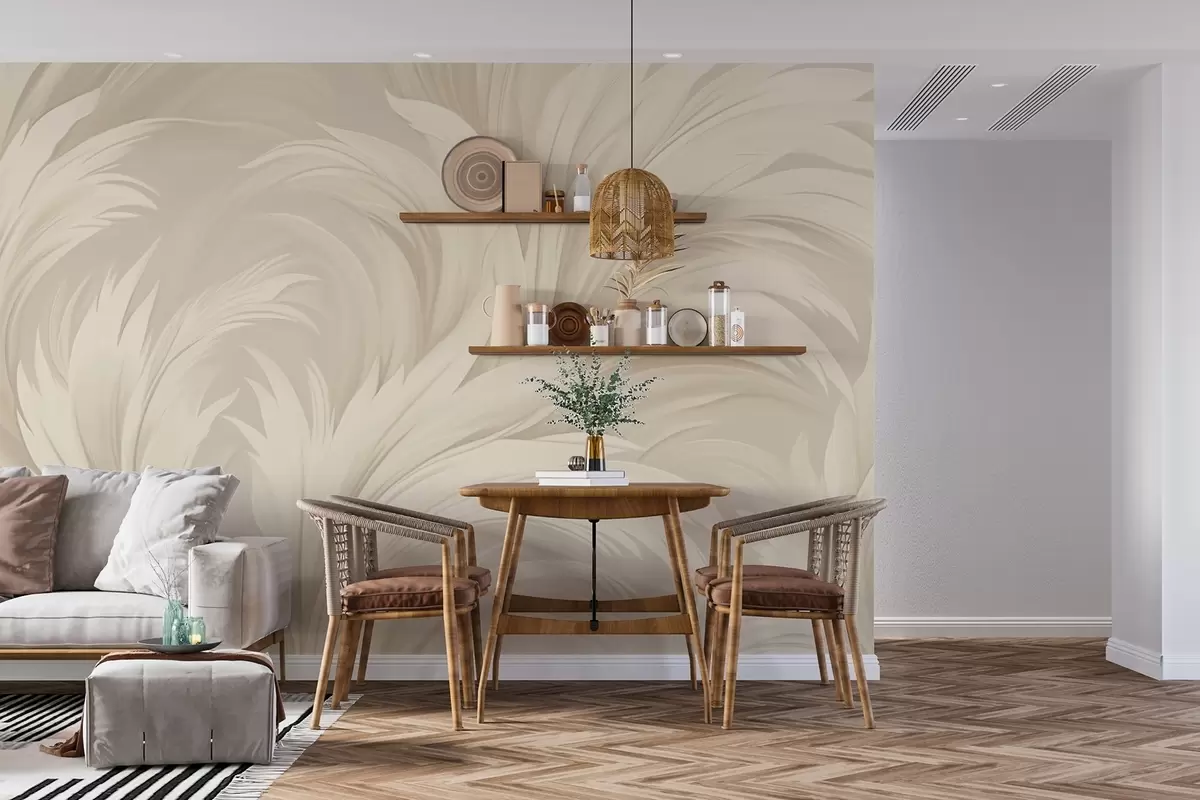 Fototapeedid Abstraktsed lehed w04987