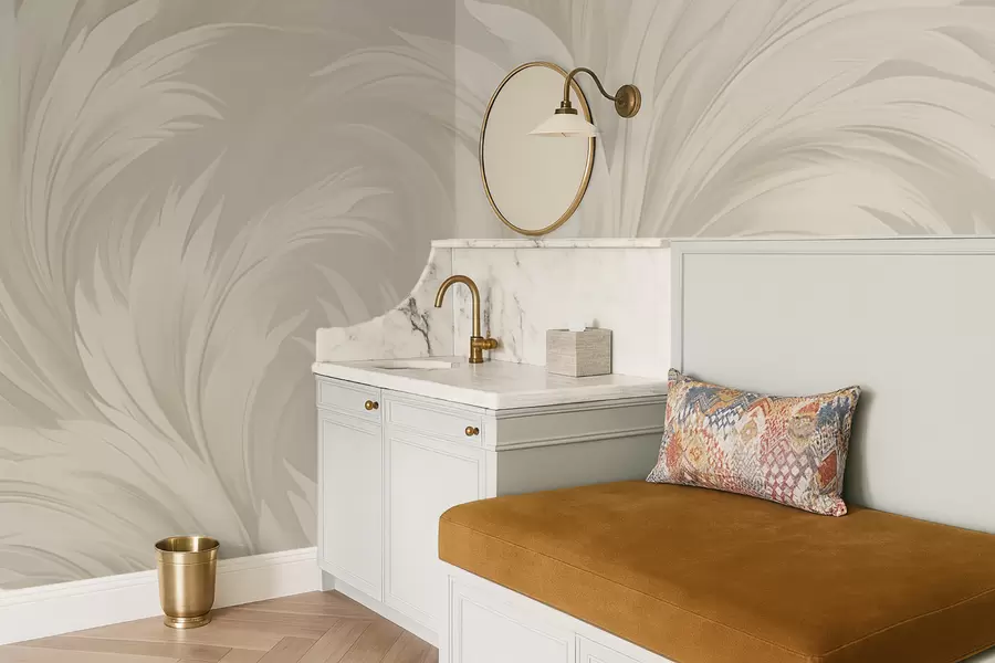 Fototapeedid Abstraktsed lehed w04987