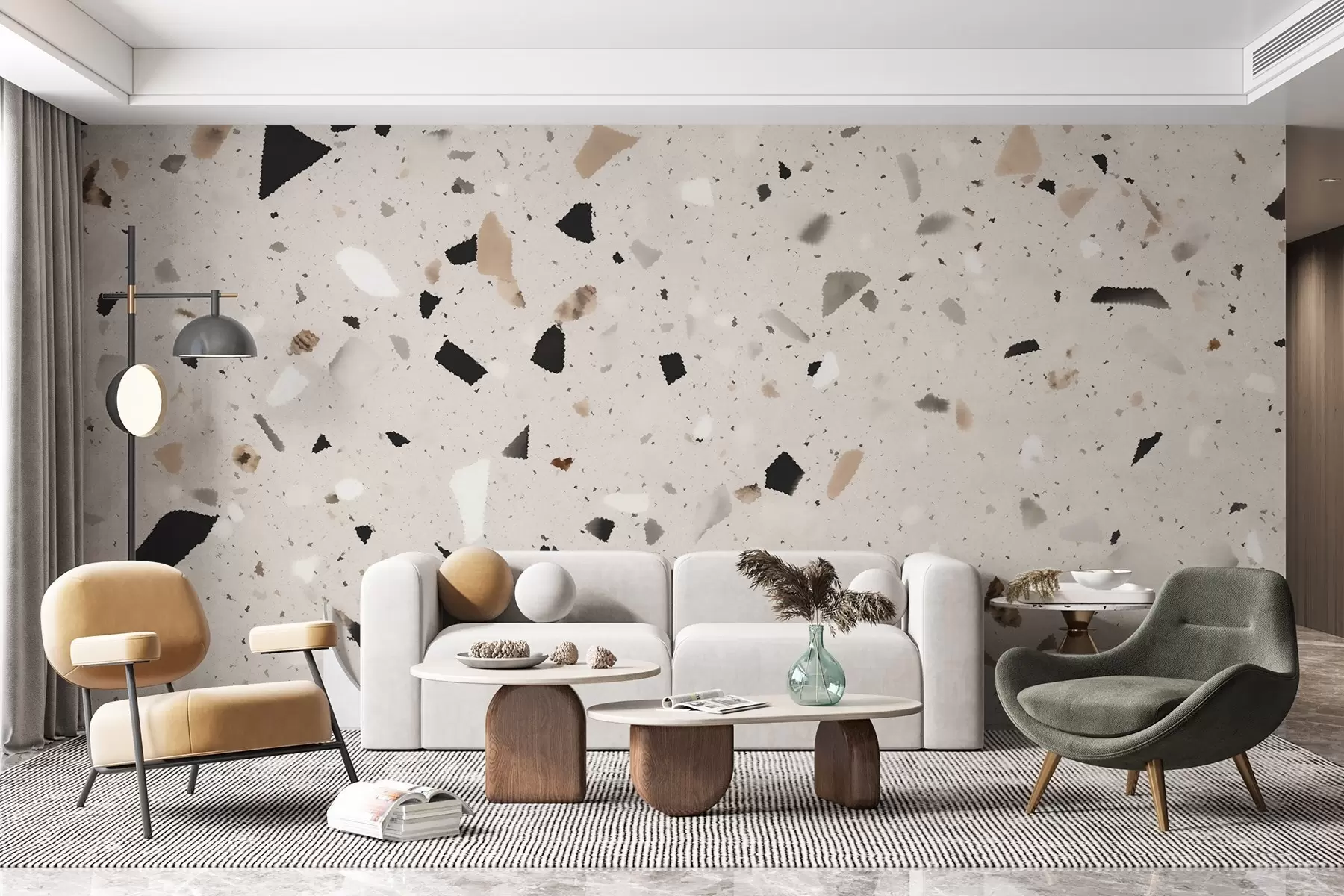 Fototapeedid Geomeetriline abstraktsioon w04971