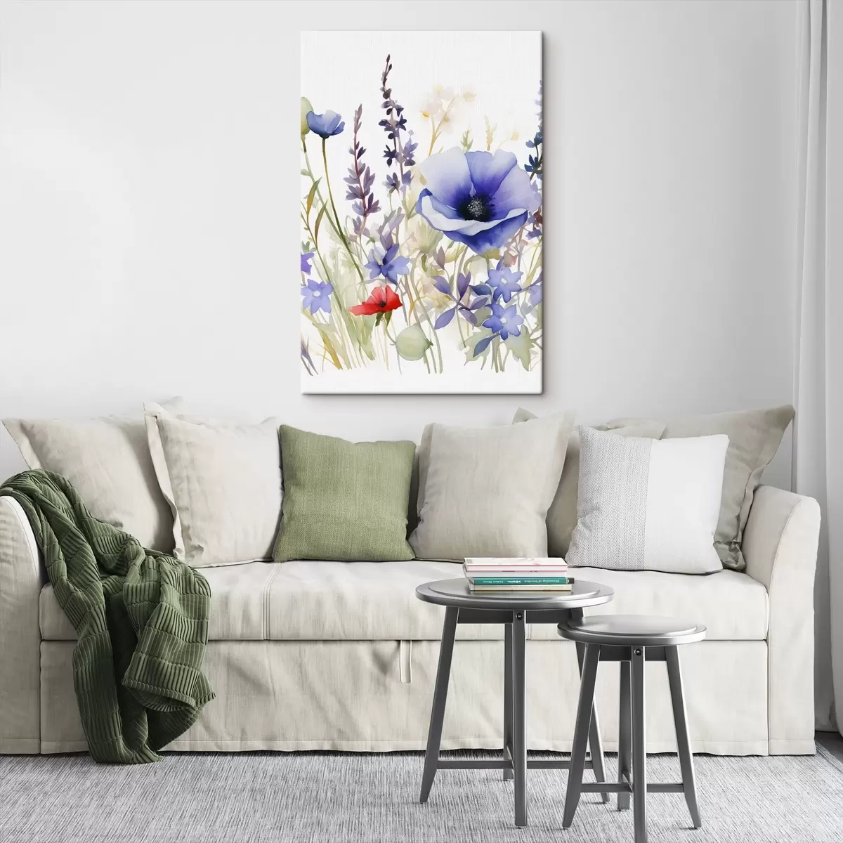 Pilt Mooni- ja lavendliõied s46887