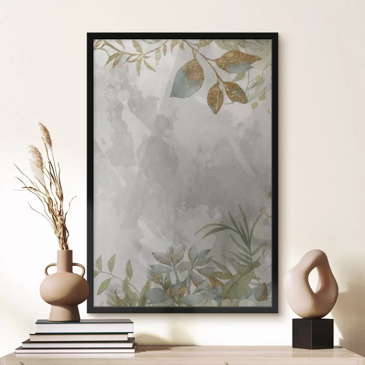 Plakat Taimed heledal taustal f46894