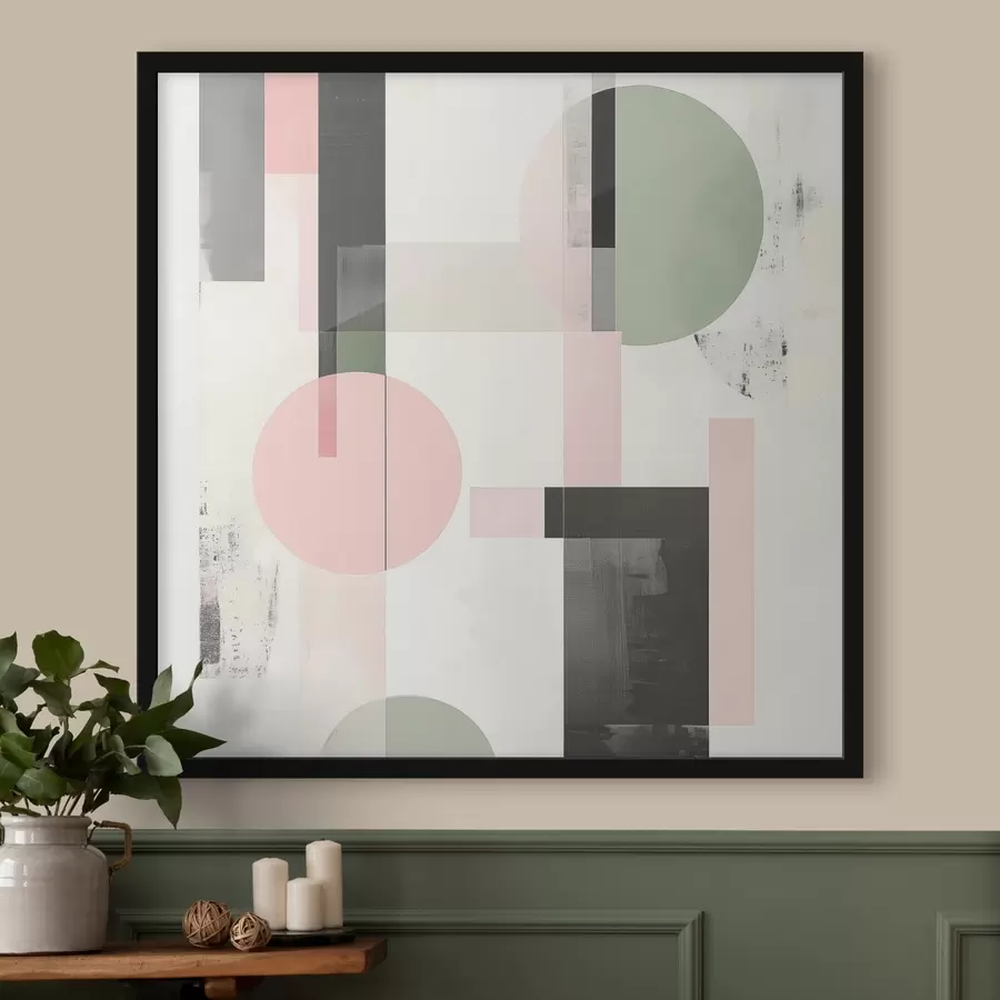 Fototapeedid Geomeetriline abstraktsioon f46902