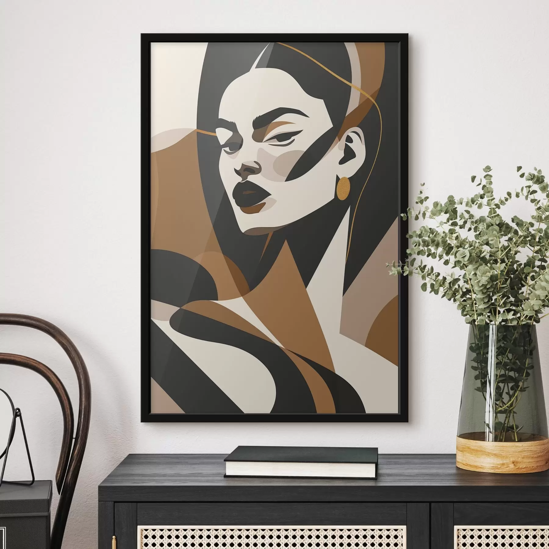 Fototapeedid Abstraktne naise portree f46905