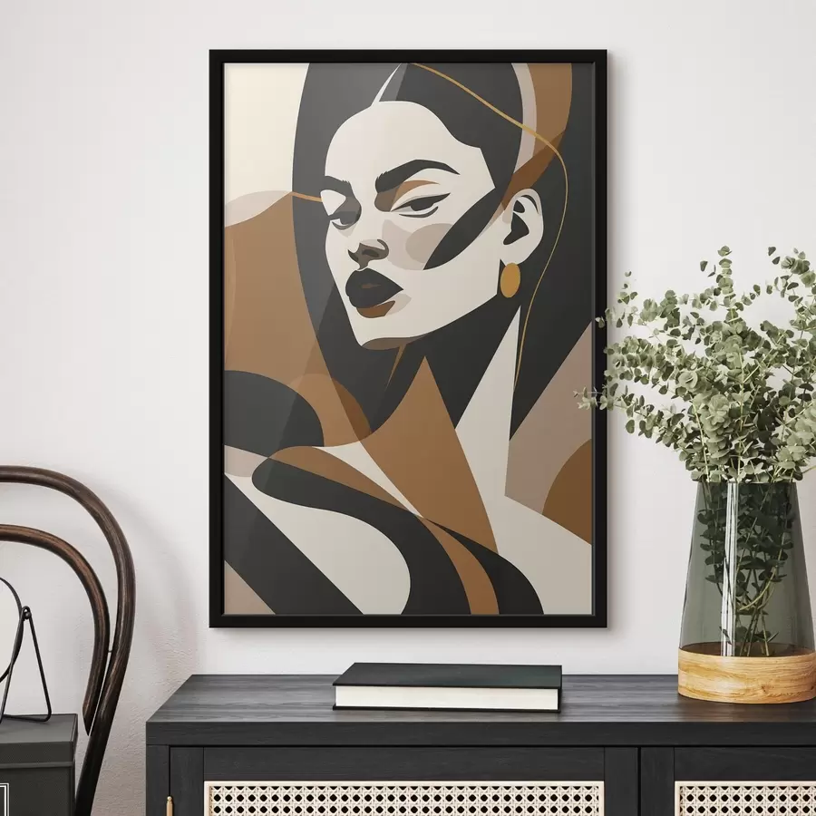 Fototapeedid Abstraktne naise portree f46905