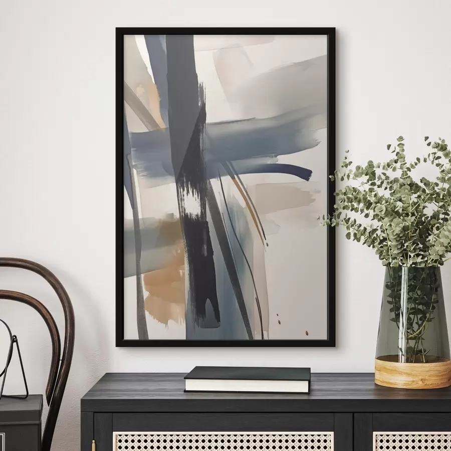 Fototapeedid Abstraktne pintslitõmbe imitatsioon f46908