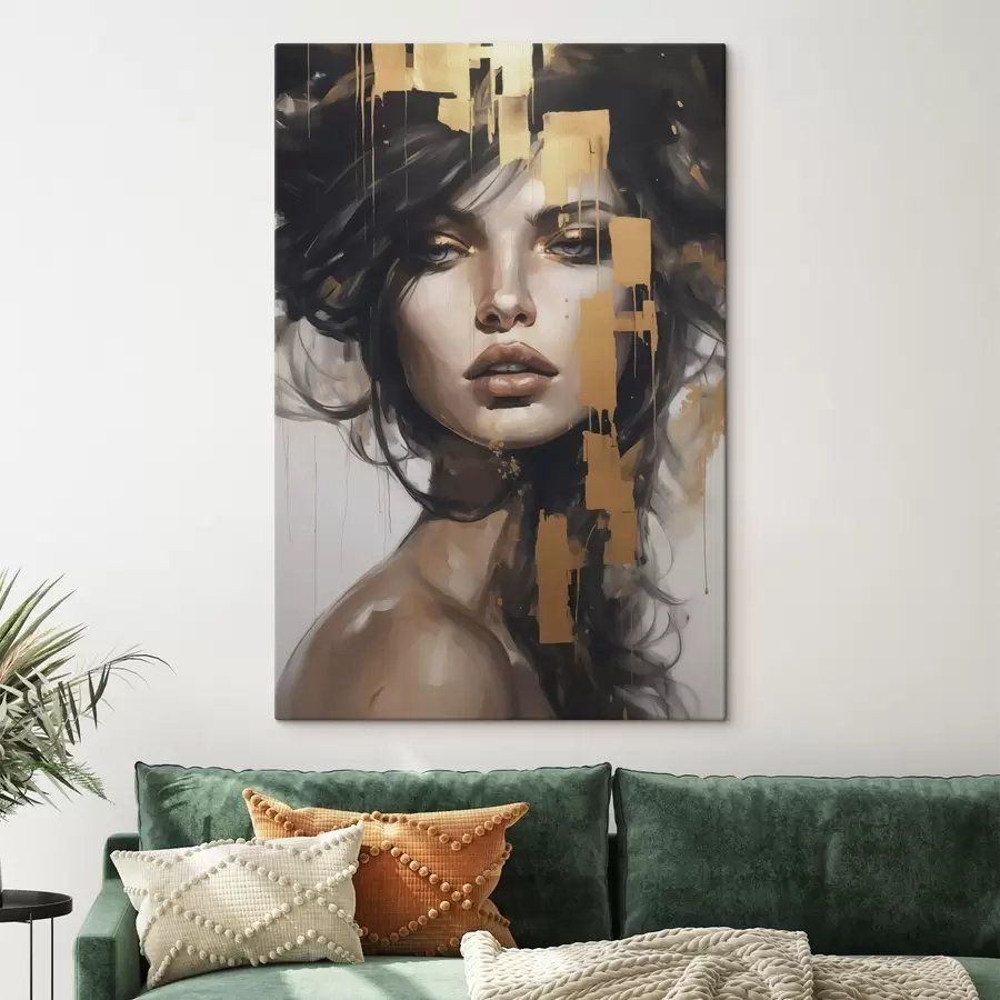 Pilt Tüdruku abstraktne portree s46919