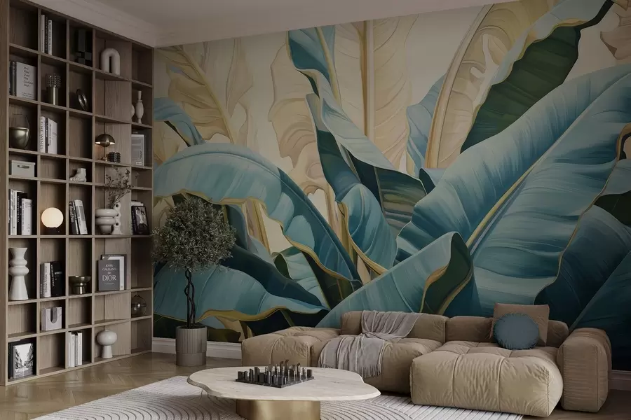 Fototapeedid Suured banaanilehed w05005