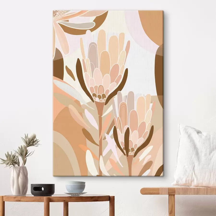 Pilt Abstraktsed lilled s46991