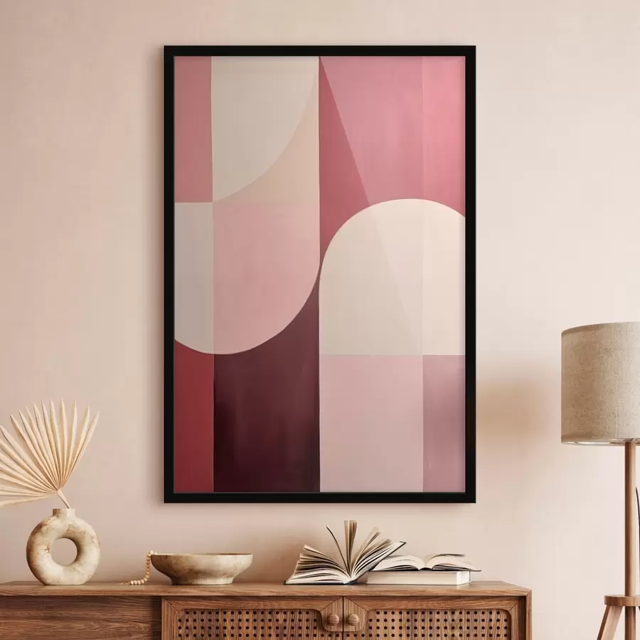 Fototapeedid Voolavate vormide kompositsioon f46990