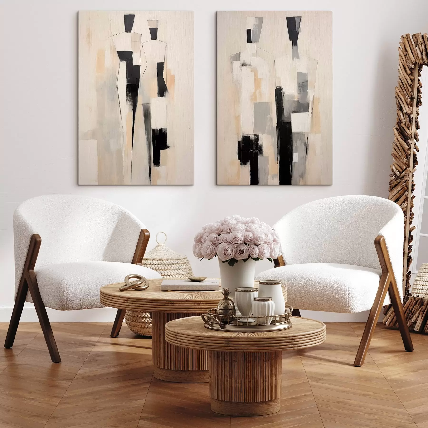 Pilt Abstraktne paar m01111