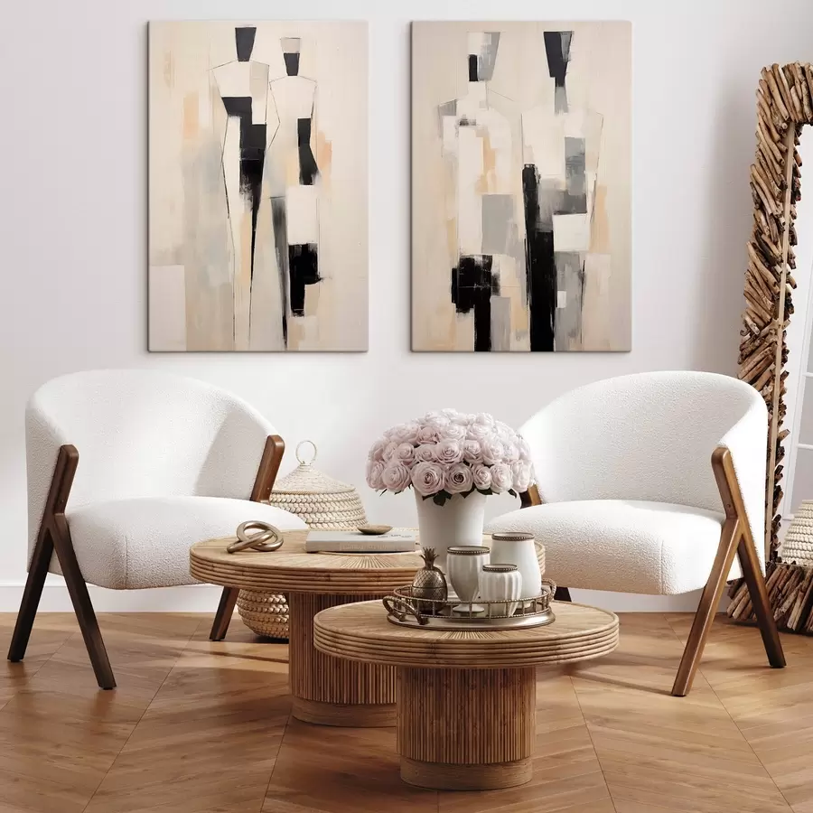 Pilt Abstraktne paar m01111