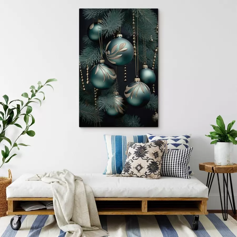 Pilt Uusaasta kaunistused puul s46979