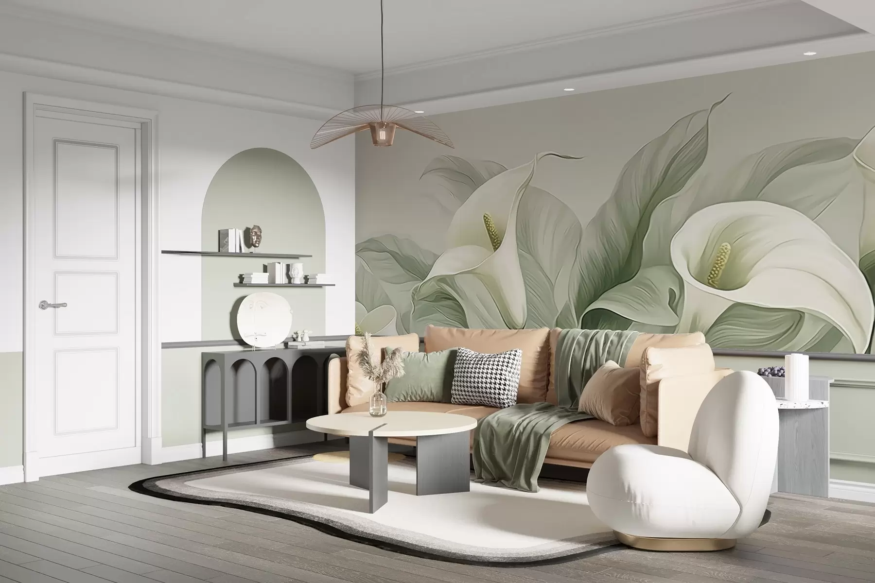 Fototapeedid Eksootilised lilled w05028