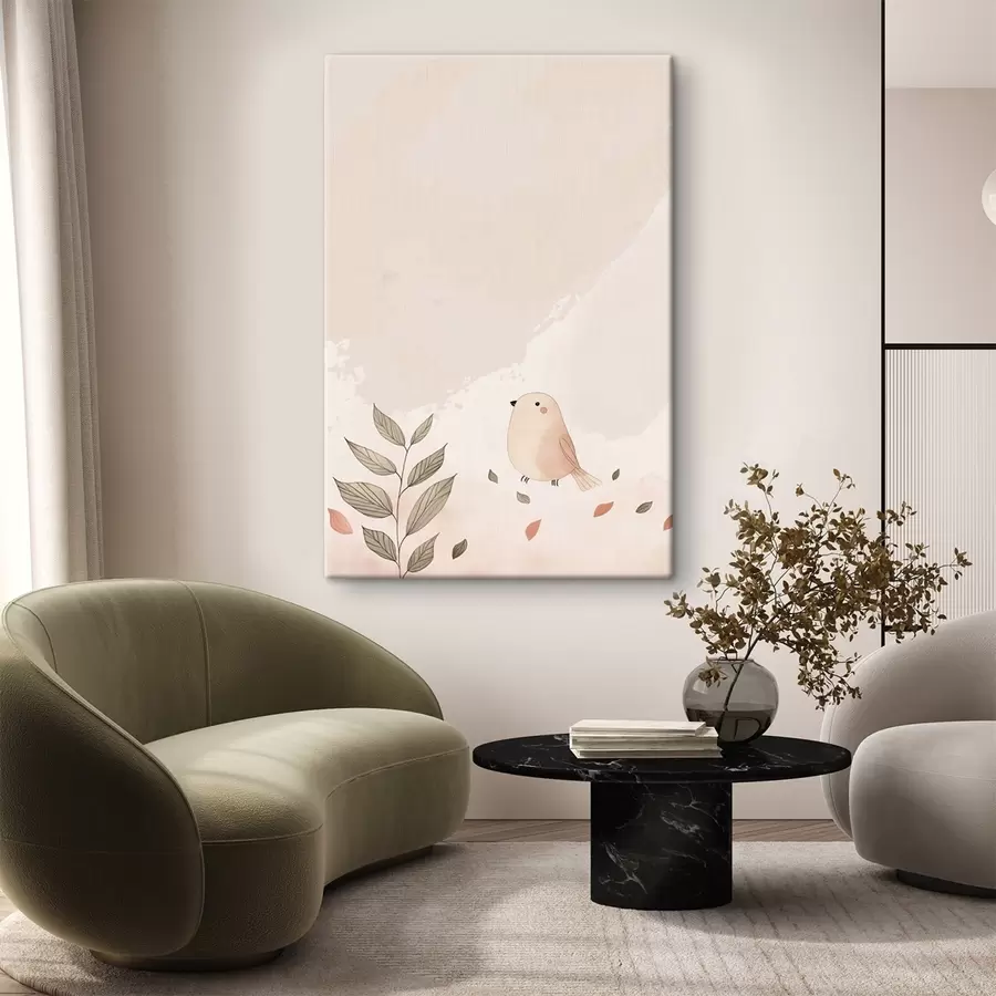 Pilt Linnud ja lehed s47063