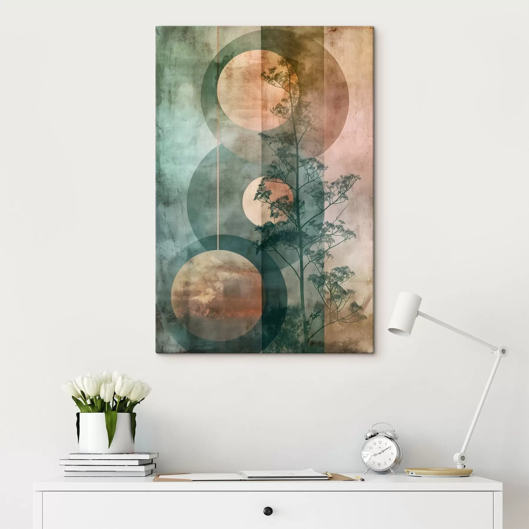 Pilt Abstraktsioon ja lehed s47072