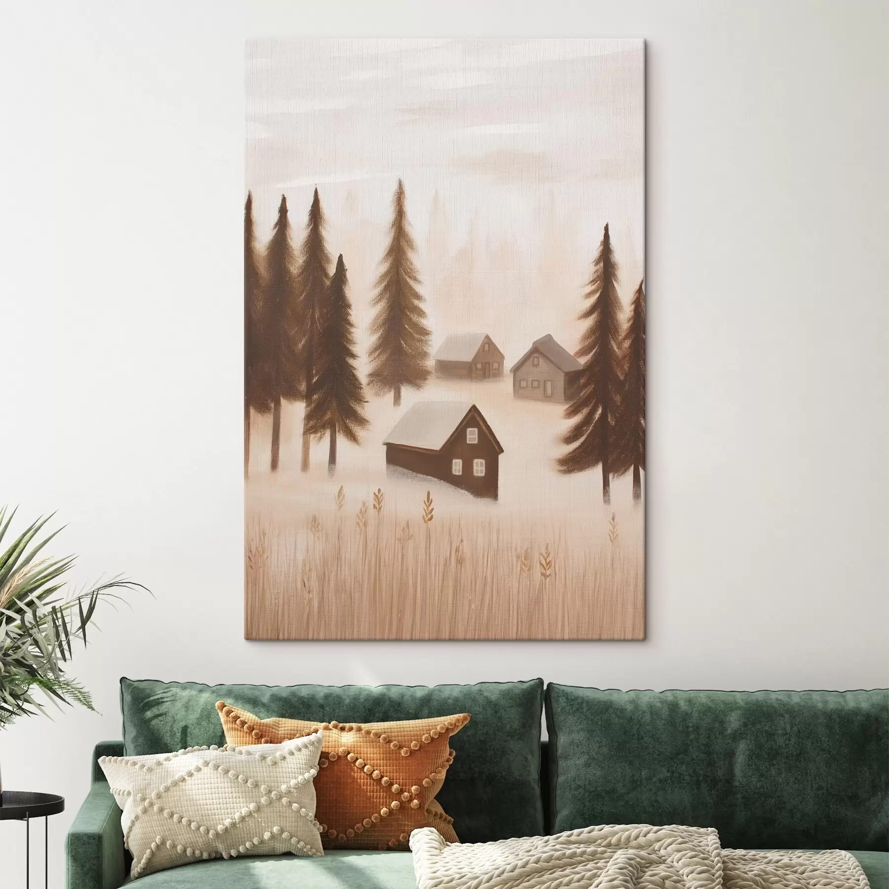 Pilt Metsas asuvad majad s47077