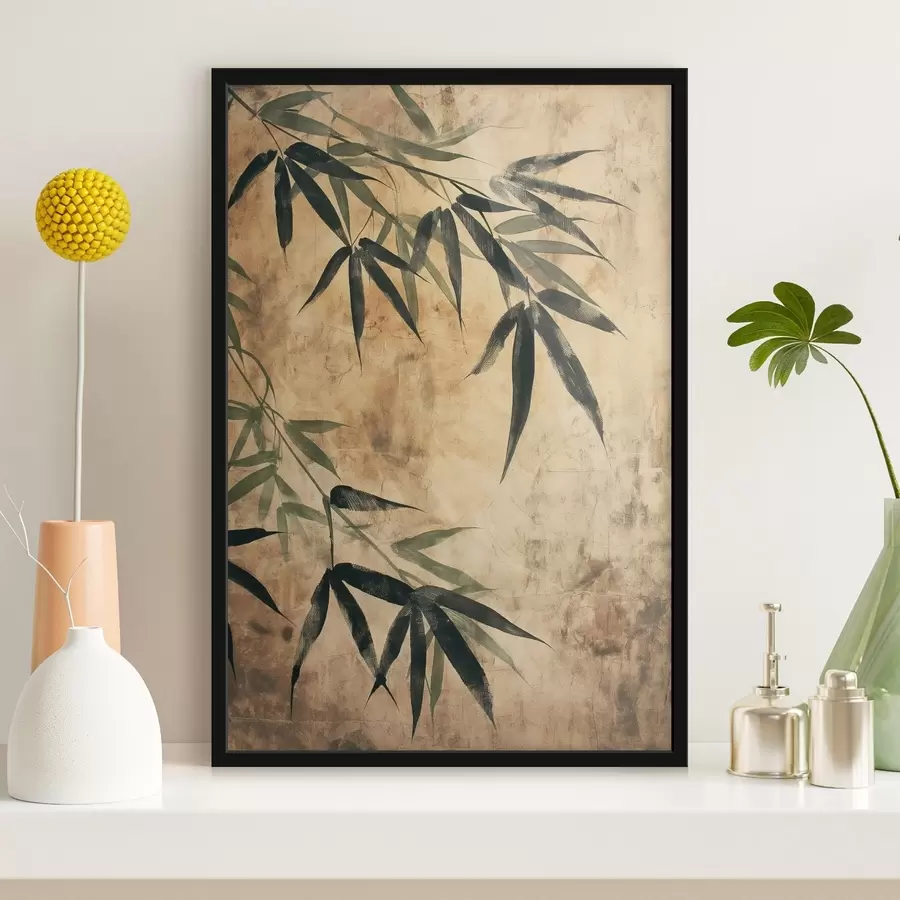 Fototapeedid Bambuslehed f47048