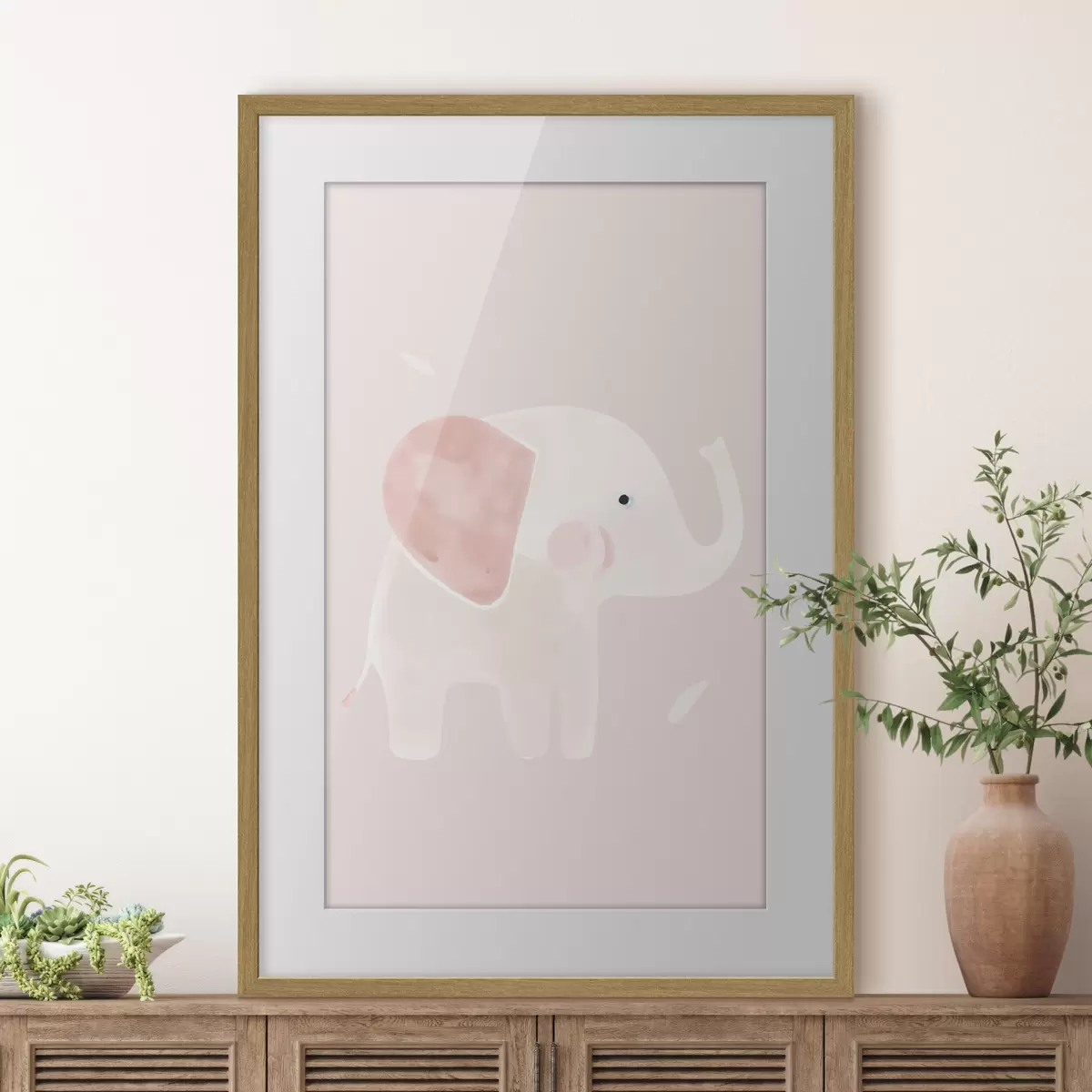 Plakat Elefant f47064