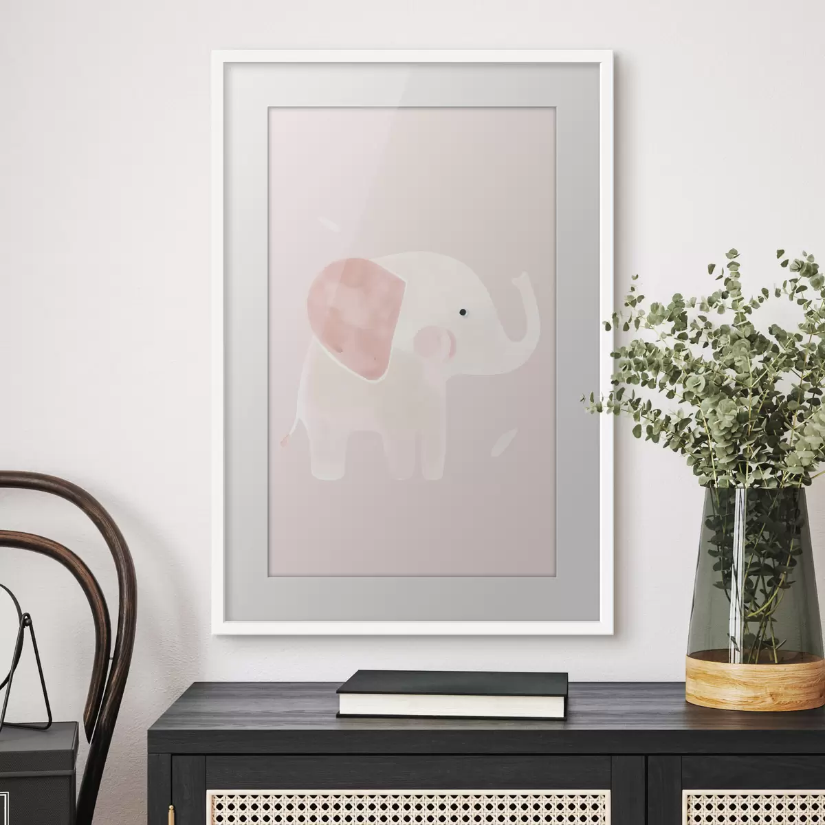 Plakat Elefant f47064