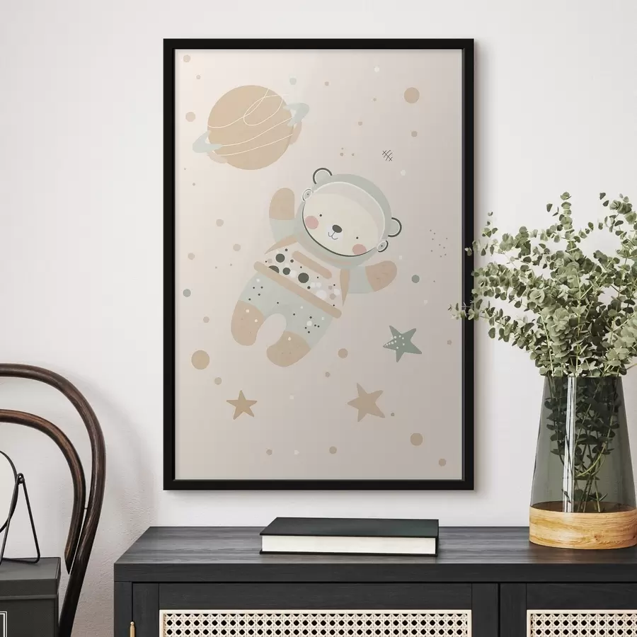 Fototapeedid Kosmonaut-karu f47068