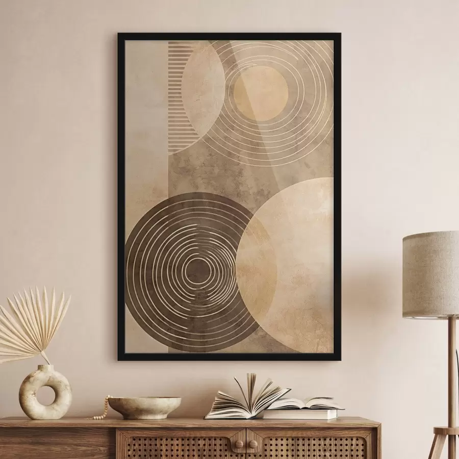 Fototapeedid Ringid neutraalsetes värvides f47082