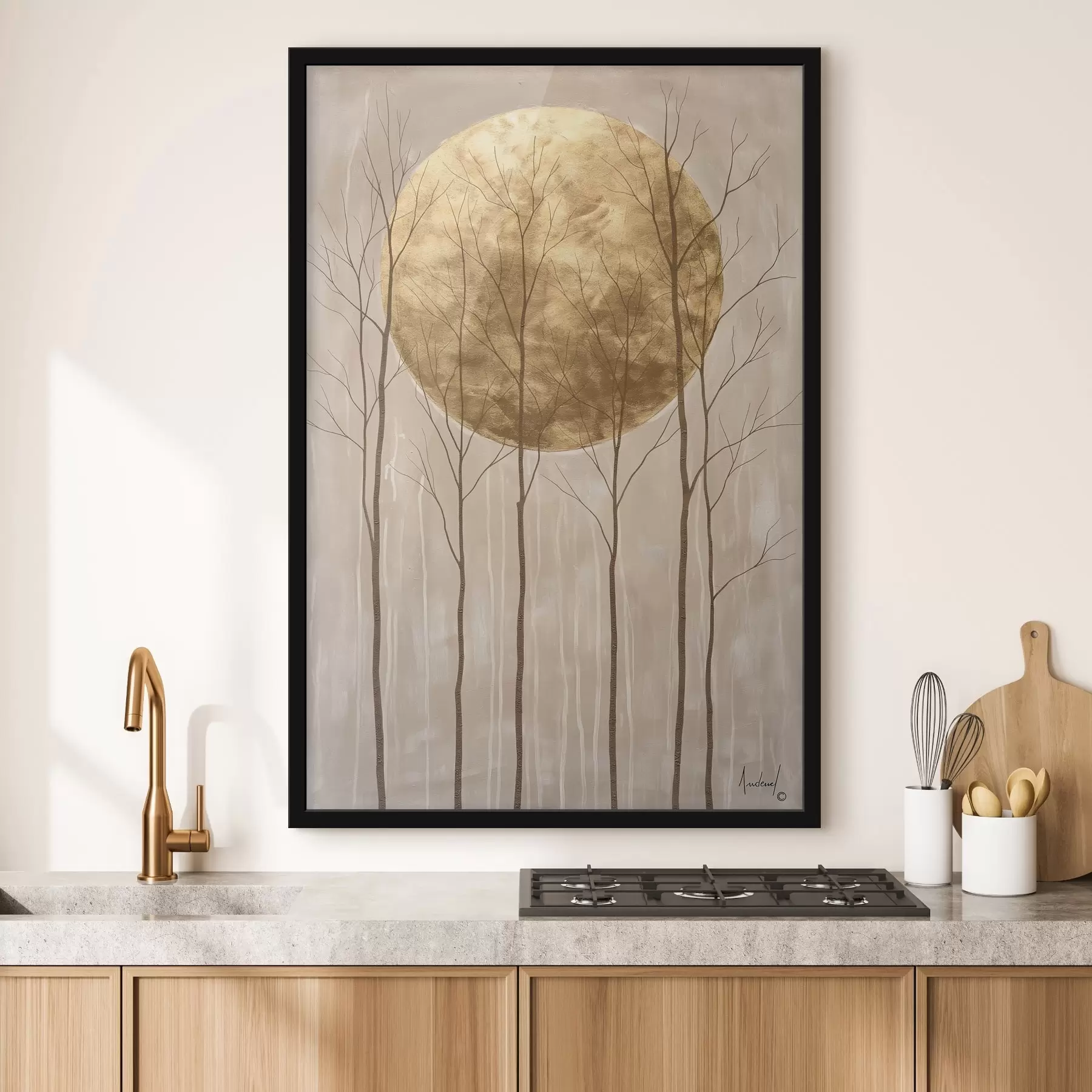 Fototapeedid Puud ja ring f47084