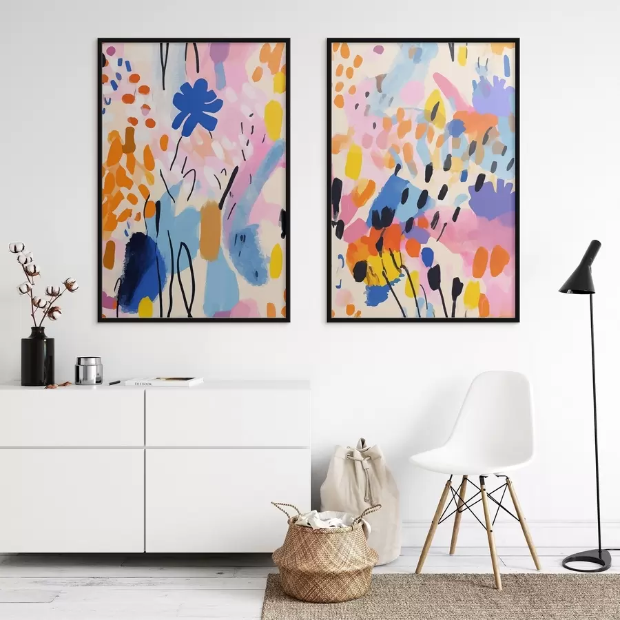 Fototapeedid Ere värvid tantsivad harmoonias d00268