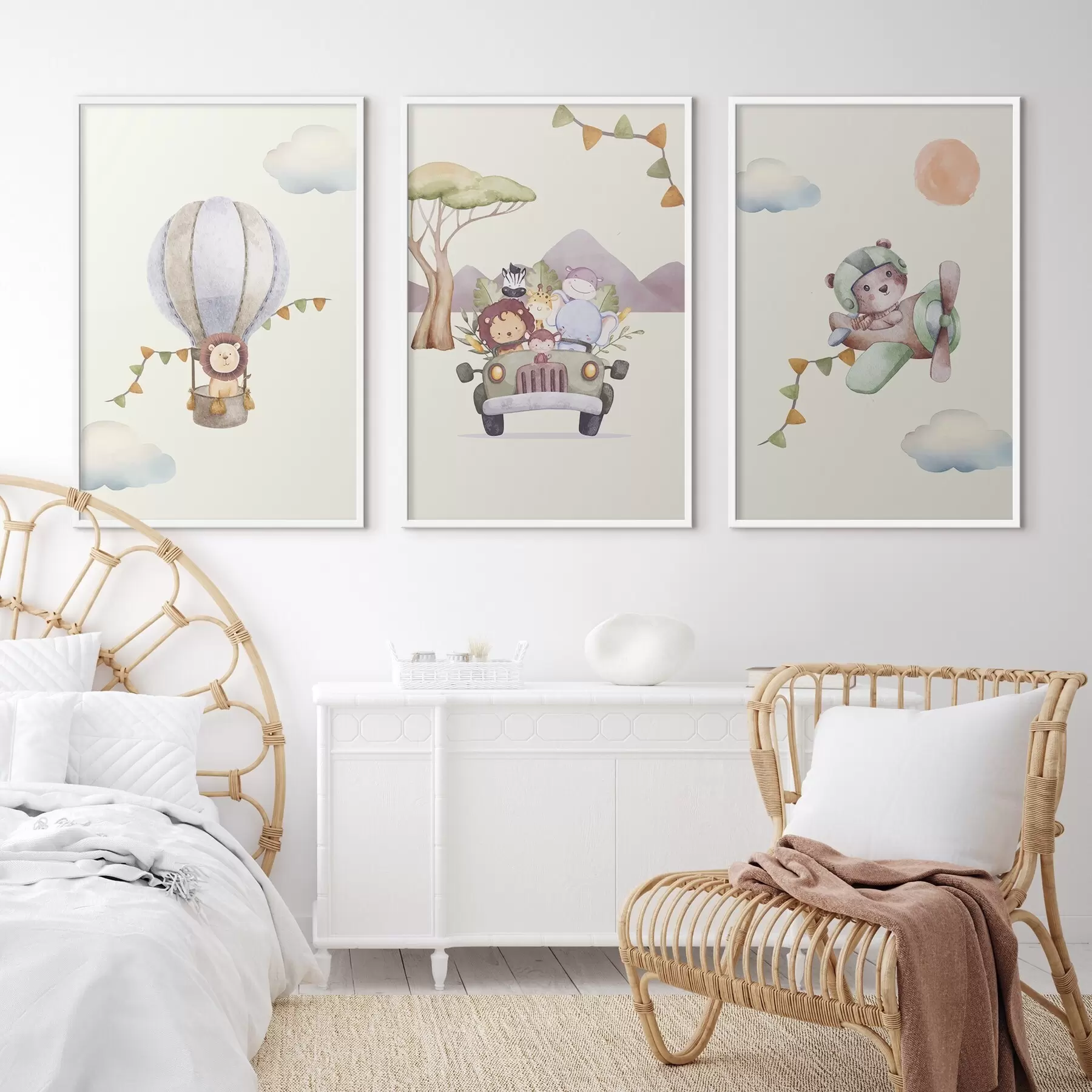 Fototapeedid Seiklused läbi unistuste taeva ja teede d00295