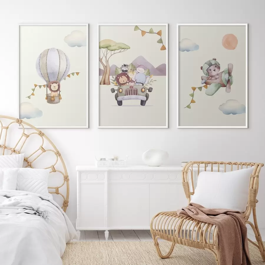 Fototapeedid Seiklused läbi unistuste taeva ja teede d00295