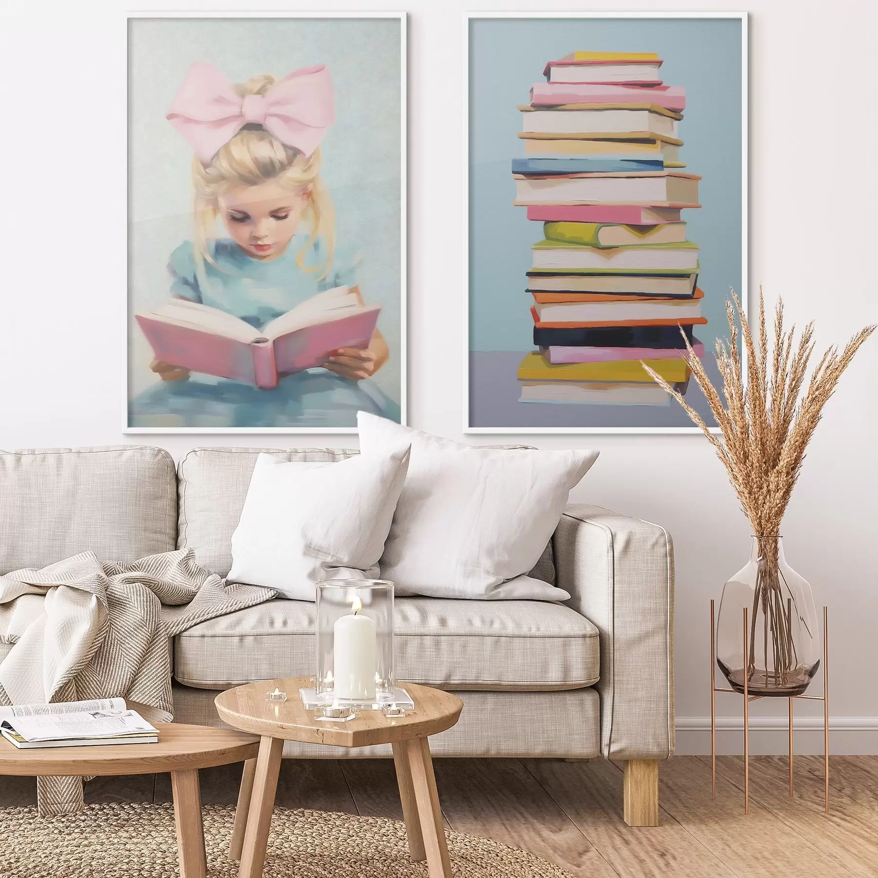 Fototapeedid Tüdruk ja raamatud d00395