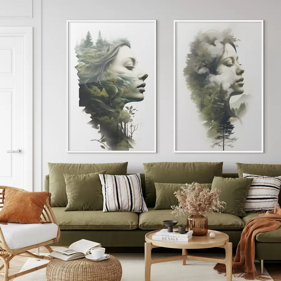 Fototapeedid Inimesed, tüdrukud, loodus d00427