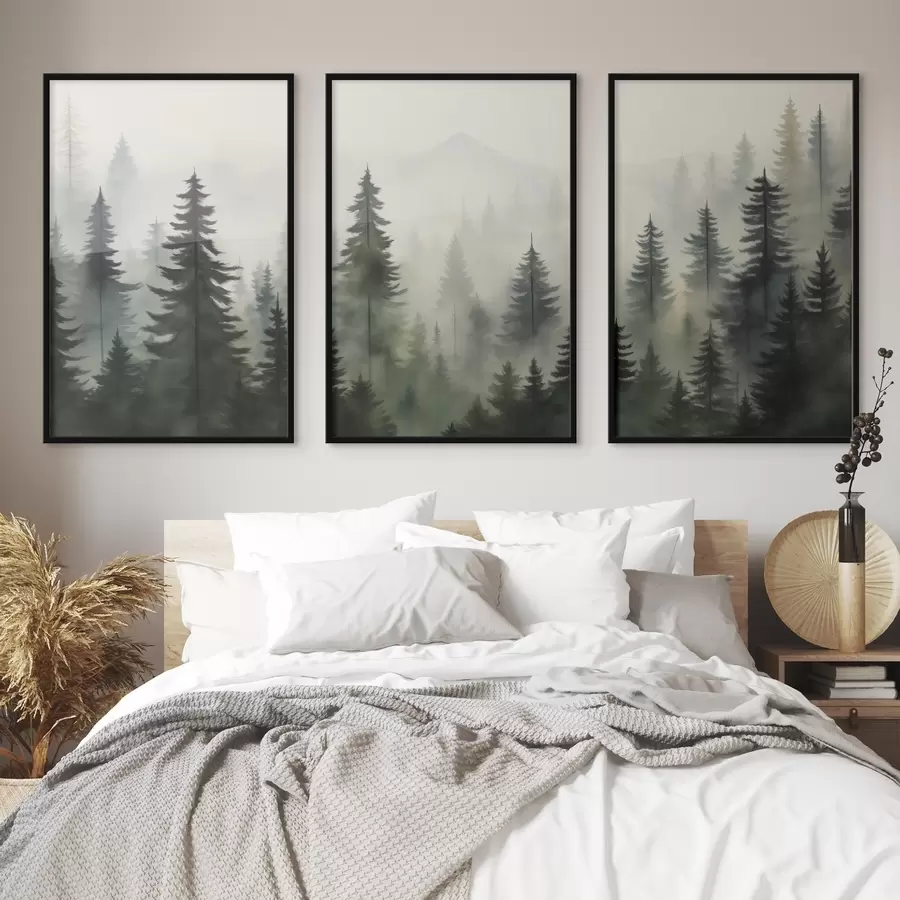 Fototapeedid Metsa maastik d00431