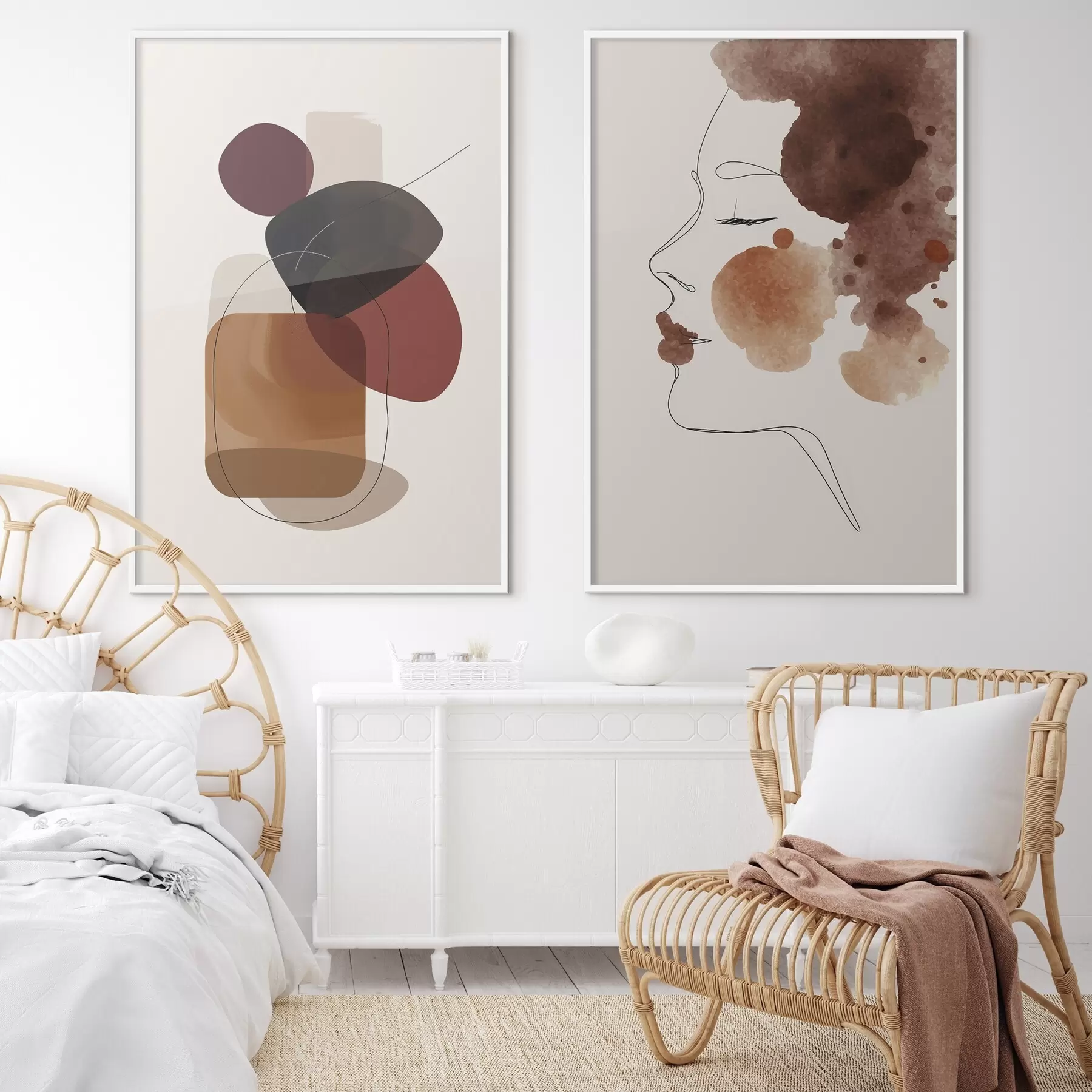 Fototapeedid Delikaatsed kontuurid d00466