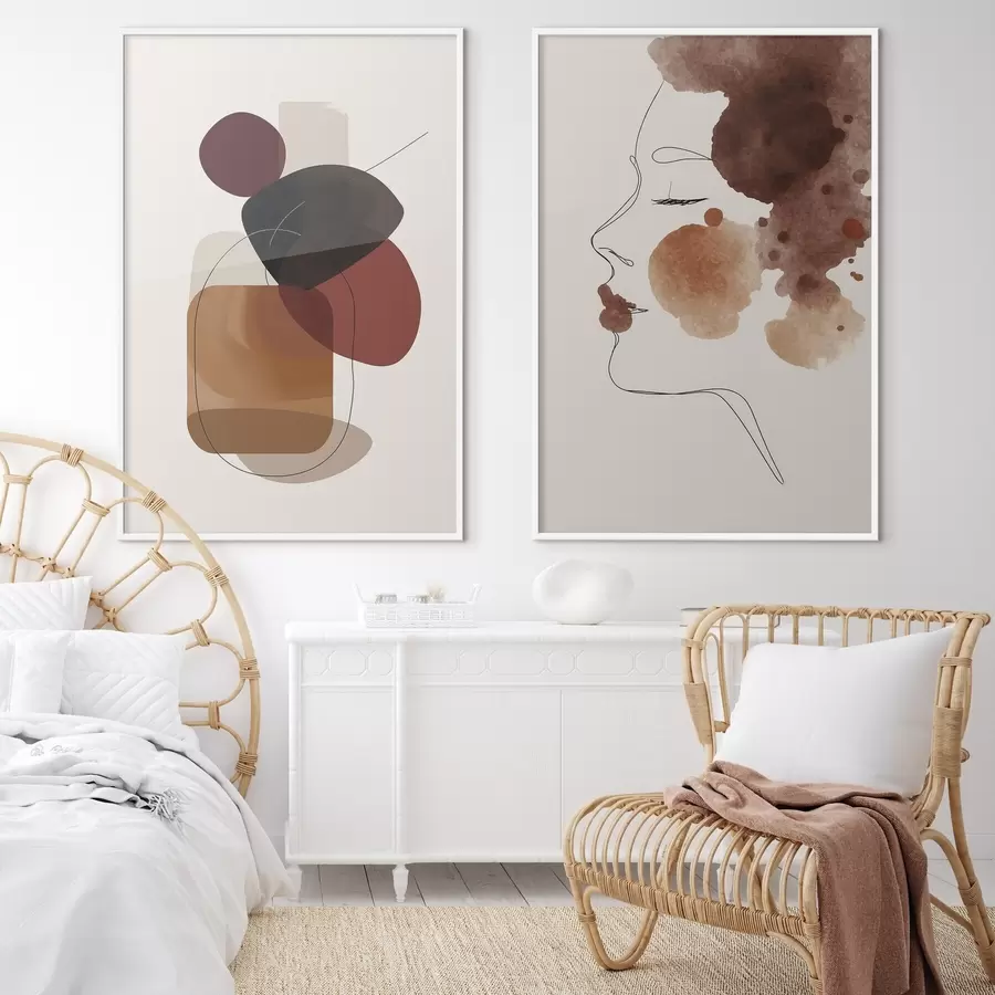 Fototapeedid Delikaatsed kontuurid d00466