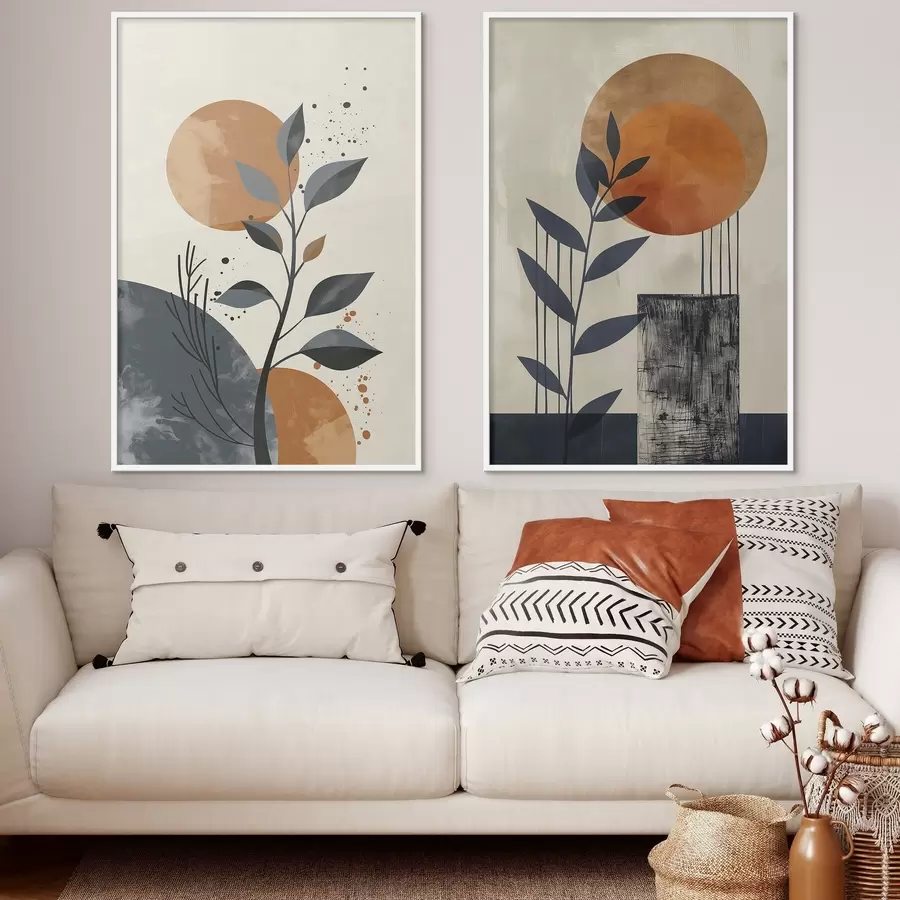 Fototapeedid Lehed päikeseloojangul d00469