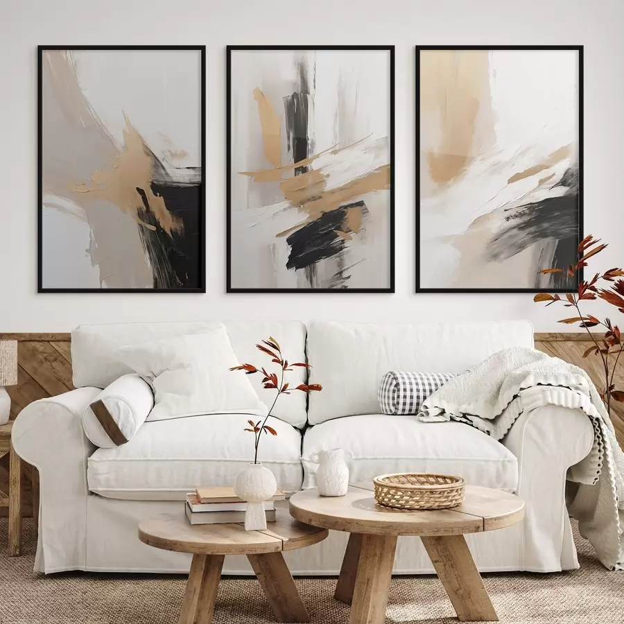 Fototapeedid Kaasaegne abstraktsioon imitatsioon pintslitõmbed d00505