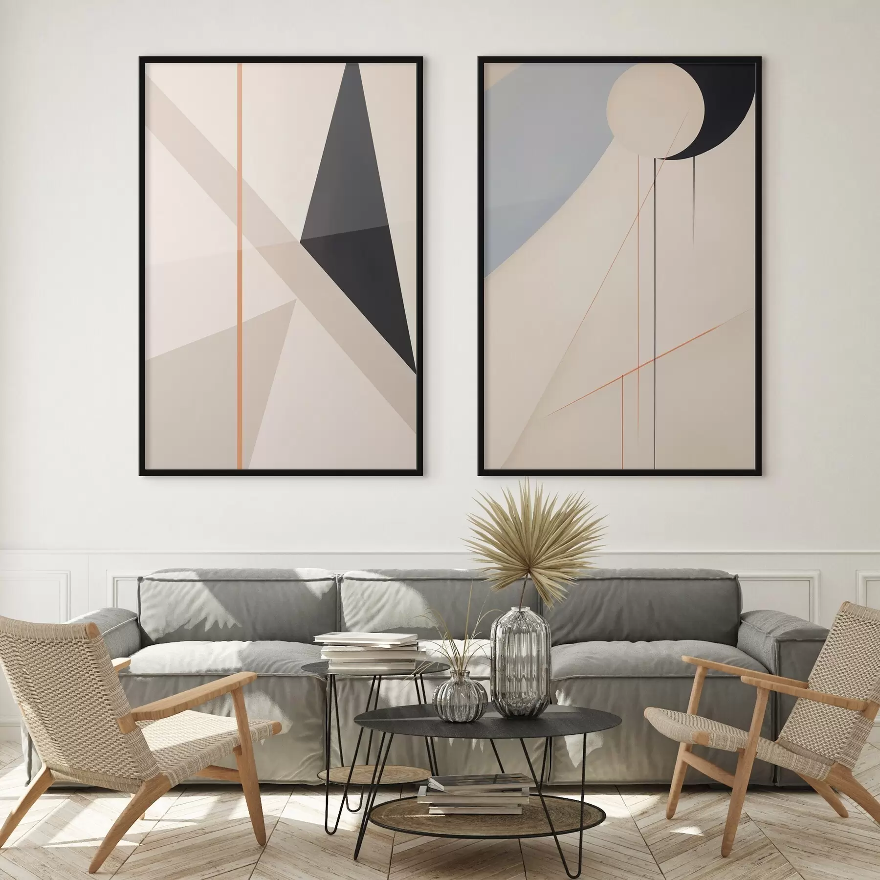 Fototapeedid Geomeetriline abstraktsioon d00536