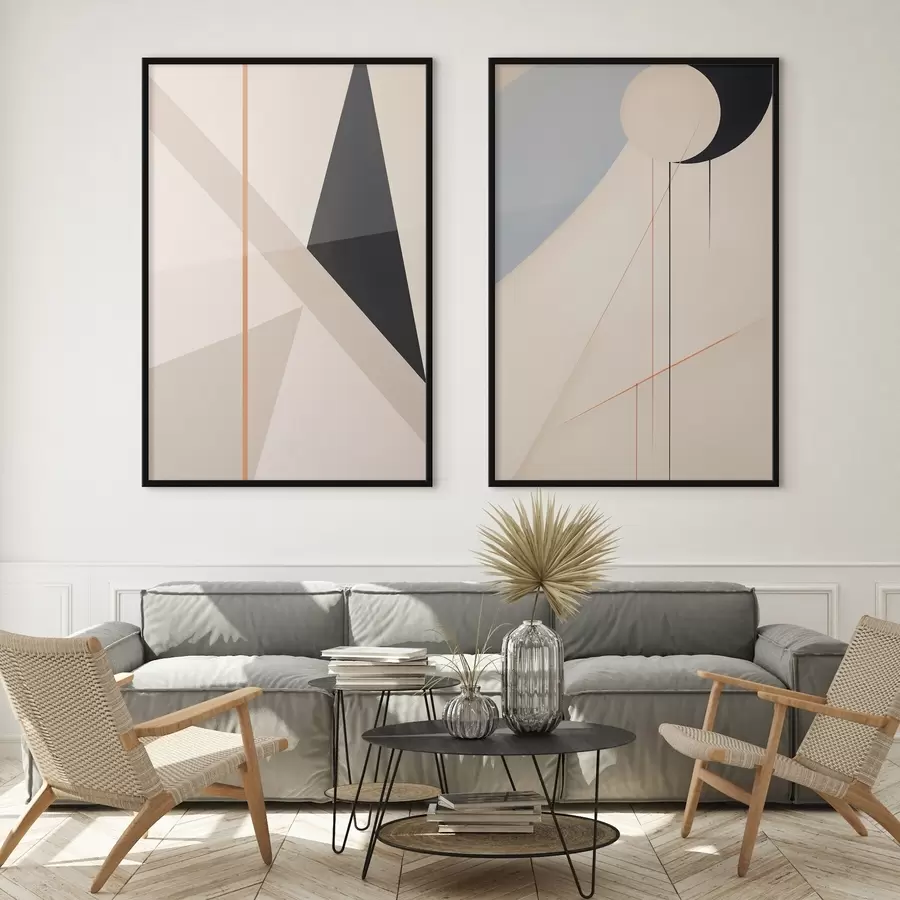 Fototapeedid Geomeetriline abstraktsioon d00536