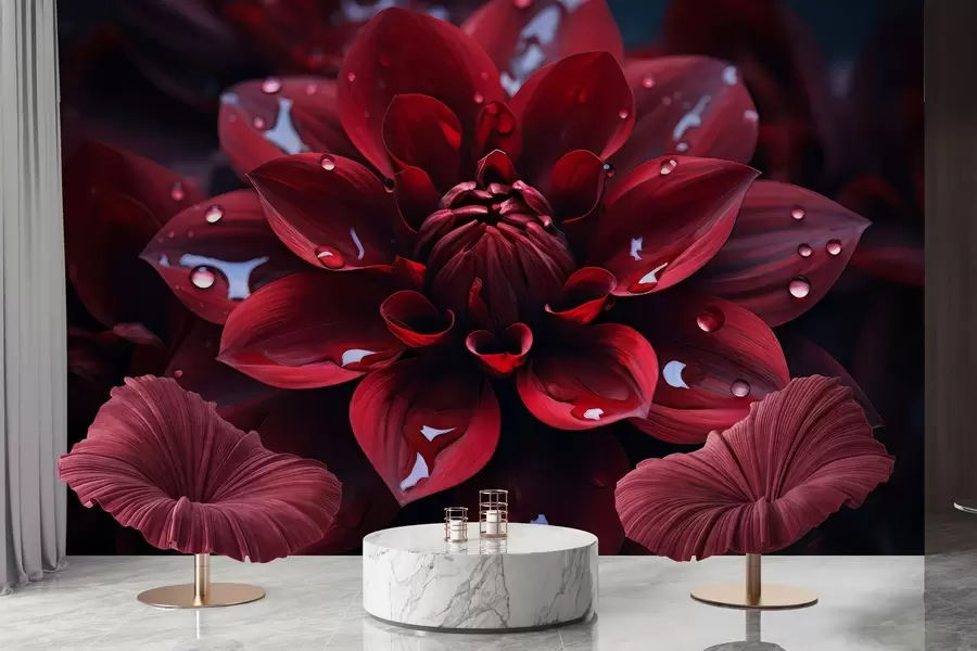 Fototapeedid Mahlane krüsanteem w05057