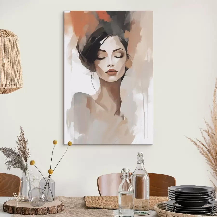 Pilt Tüdruku abstraktne portree s47151