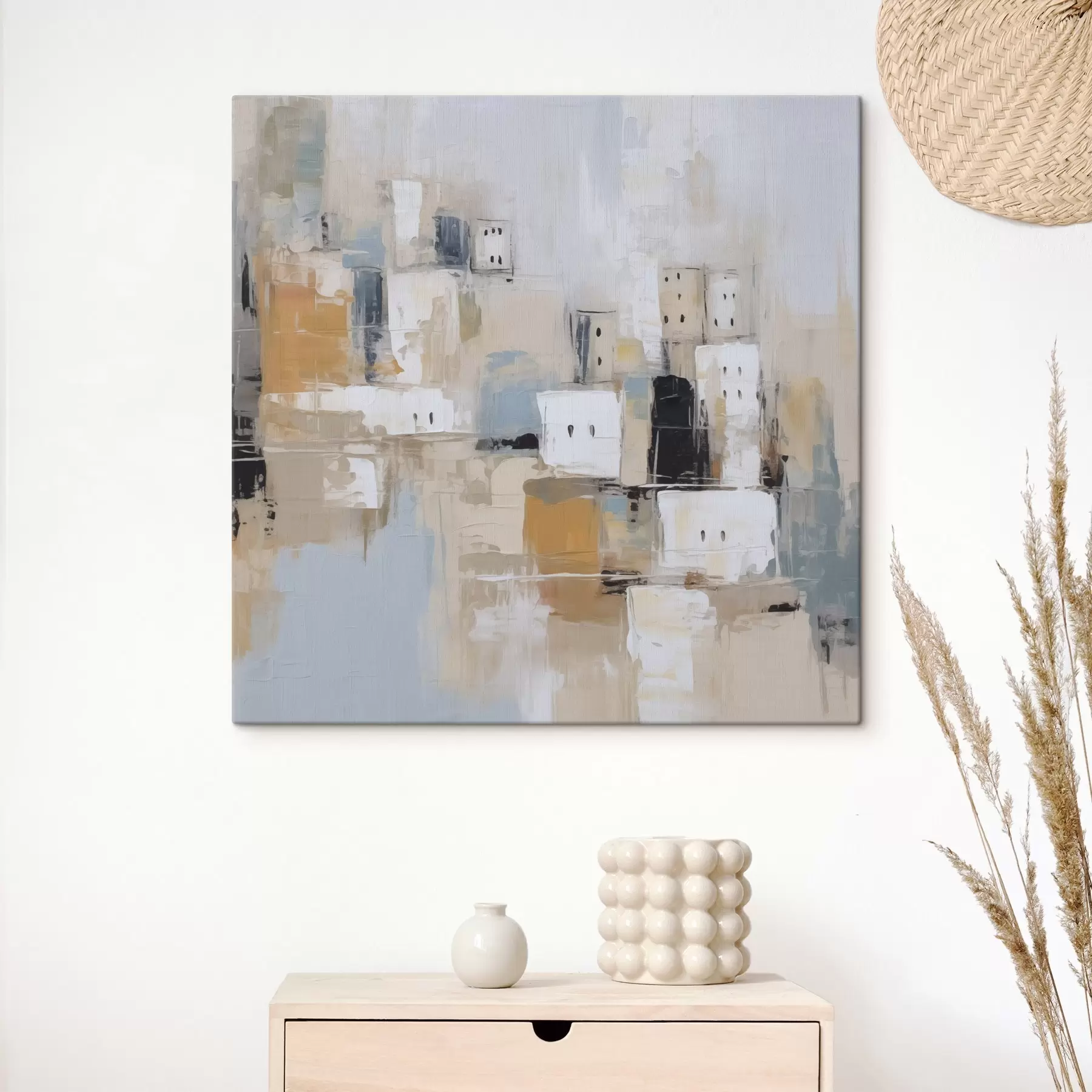 Pilt Abstraktne linna imitatsioon maalist s47242