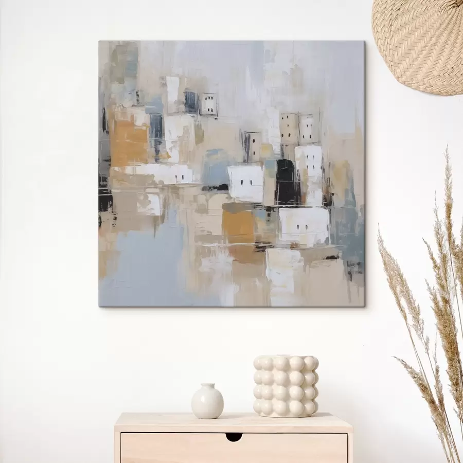 Pilt Abstraktne linna imitatsioon maalist s47242