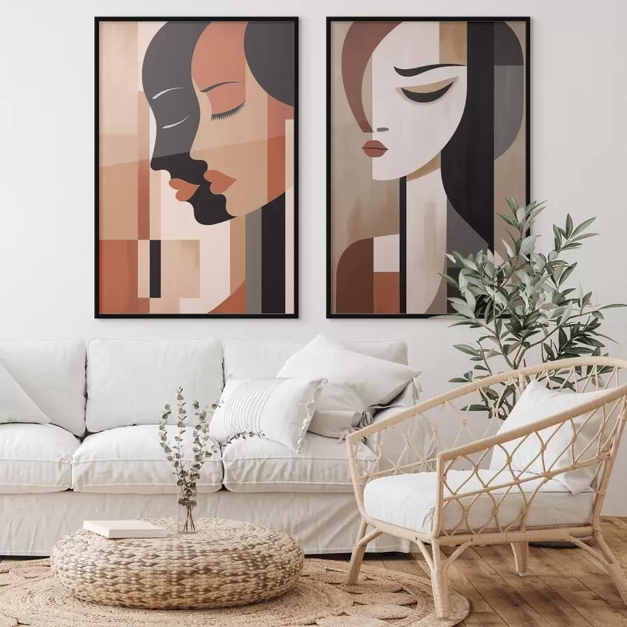 Fototapeedid Abstraktsed näod d00847