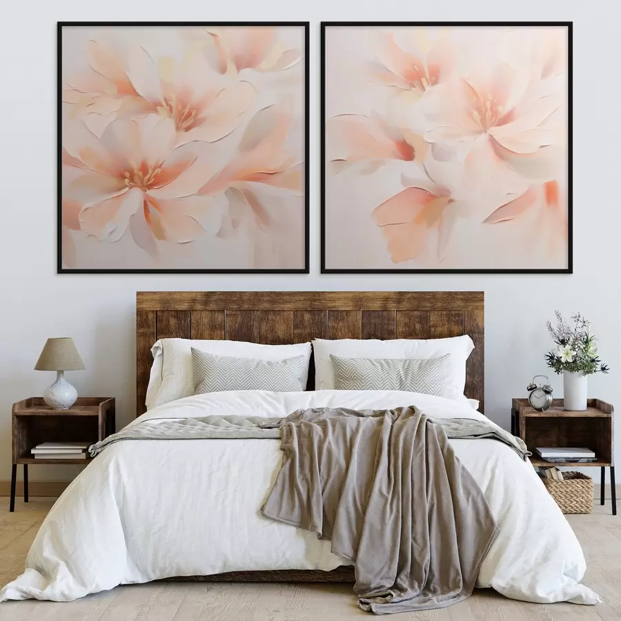 Fototapeedid Abstraktsed õrnad lilled d00789