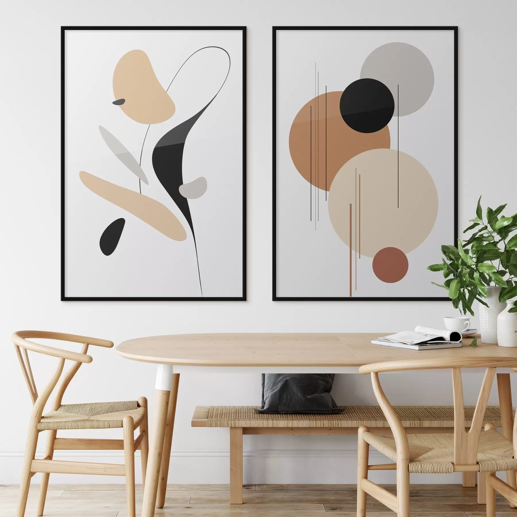 Fototapeedid Abstraktne geomeetriline kompositsioon d00908