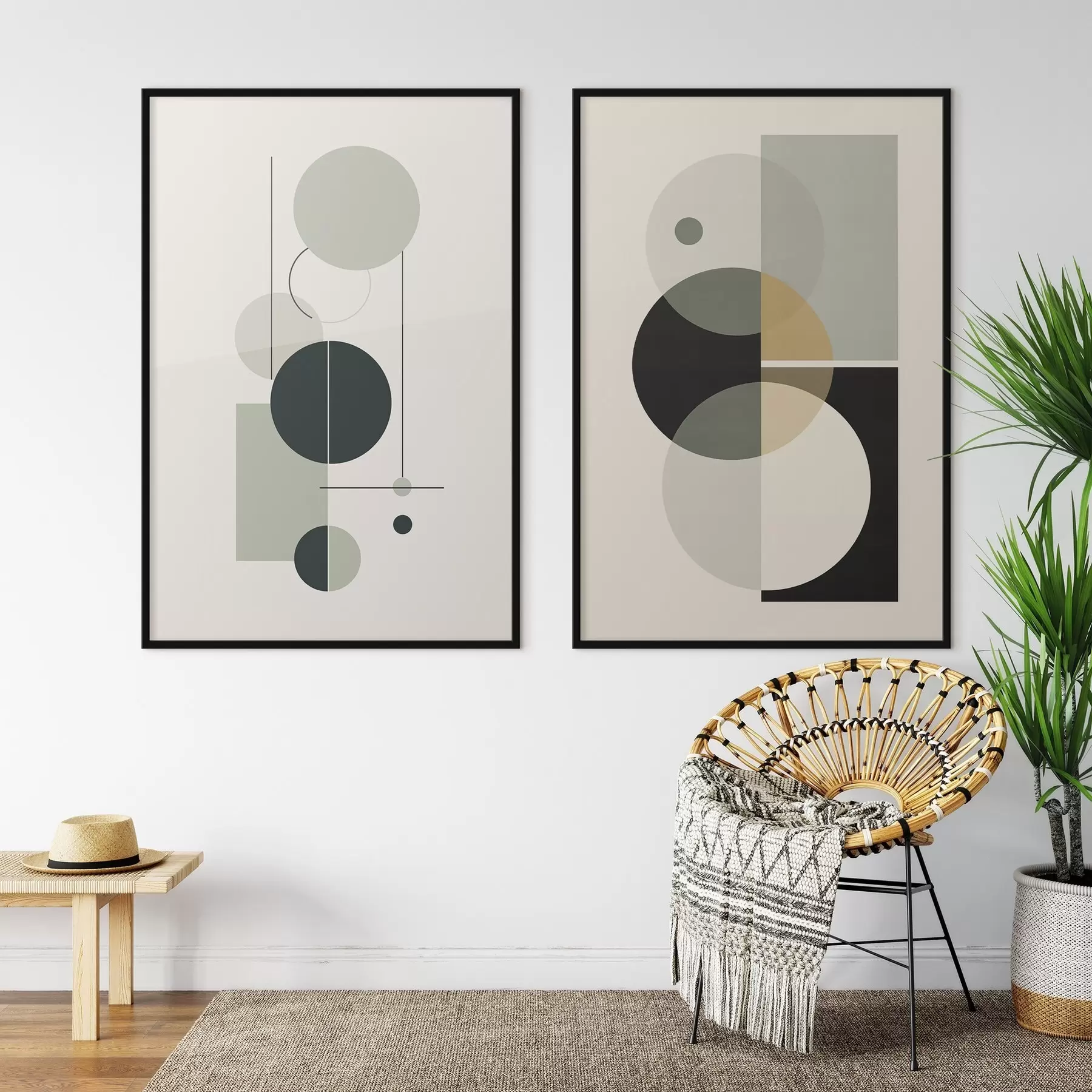 Fototapeedid Geomeetriline abstraktsioon d00909