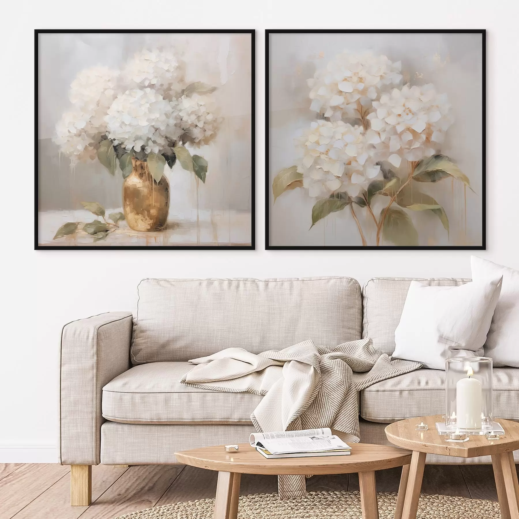 Fototapeedid Õrnad hortensiad d00857