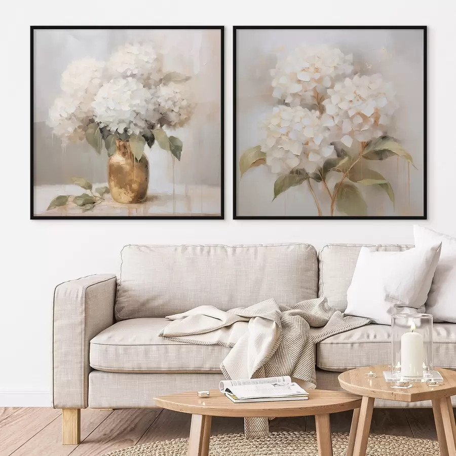 Fototapeedid Õrnad hortensiad d00857