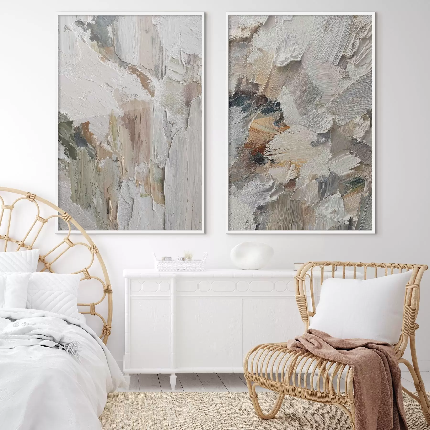 Fototapeedid Abstraktne impasto tekstuur d00916