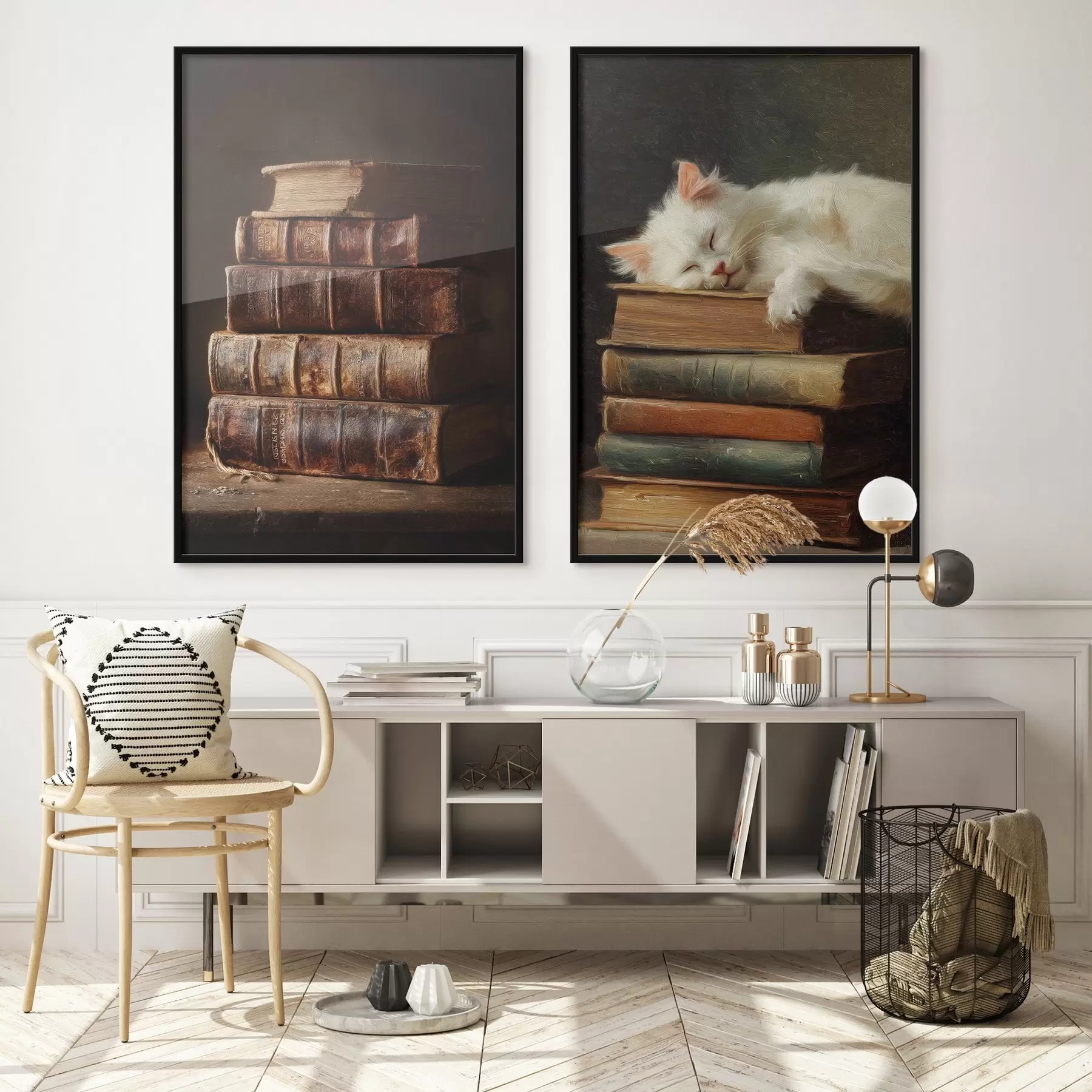 Fototapeedid Kass raamatutel d00919